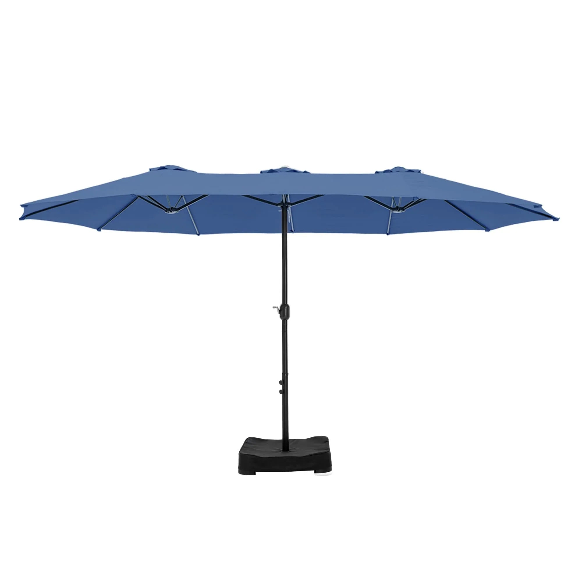 MAISON ARTS Ombrellone Doppio da 4,5 m, Extra Large, per Patio, con Base Inclusa