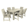 HIGHWOOD PROFESSIONAL Set da pranzo da esterno 7 pezzi 42x72