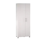 Tall Asymmetrical Storage Cabinet – 7 Compartments, Adjustable Shelves, Modern