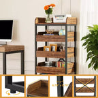 5-Drawer Pull-Out Storage Rack – Large Capacity Kitchen & Pantry Organizer