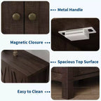 Shoe Storage Cabinet with 3 Door, 4-Tier Freestanding Large Shoe Rack Cabinet for Hallway