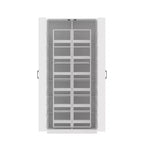 Garage Storage Cabinet with Rotating Shelves & Door Compartments,Multi-Layer Organizer,Sturdy Construction,for Tools & Garden Supplies