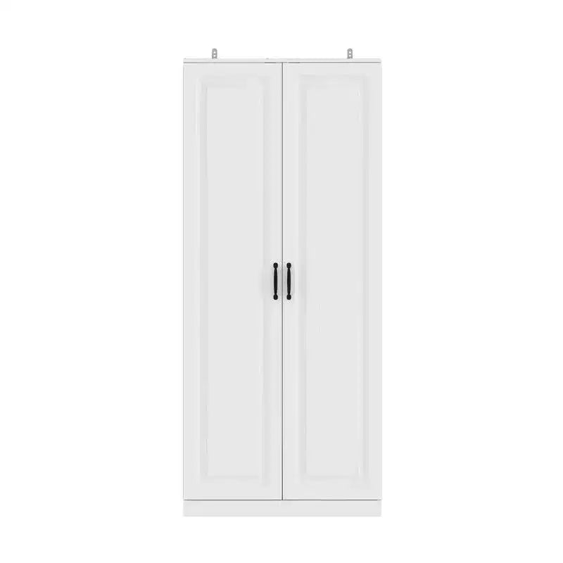 Garage Storage Cabinet with Rotating Shelves & Door Compartments,Multi-Layer Organizer,Sturdy Construction,for Tools & Garden Supplies