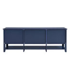 Modern TV Stand with Doors and Drawers for 60 inch TV, Wood Entertainment Center Table with Shelves for Living Room