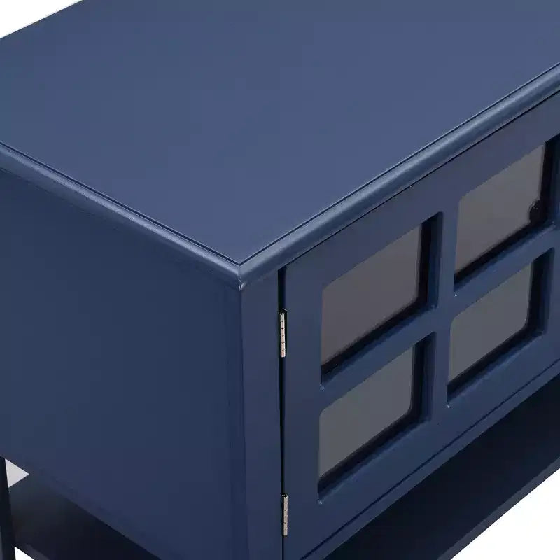 Modern TV Stand with Doors and Drawers for 60 inch TV, Wood Entertainment Center Table with Shelves for Living Room