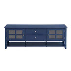 Modern TV Stand with Doors and Drawers for 60 inch TV, Wood Entertainment Center Table with Shelves for Living Room