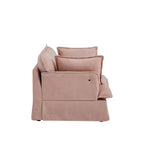 Whisen 47.2 Oversized Accent Chair, Chenille Armchair, Cloud-Like Comfy Single Sofa with Modern Base & Armrest