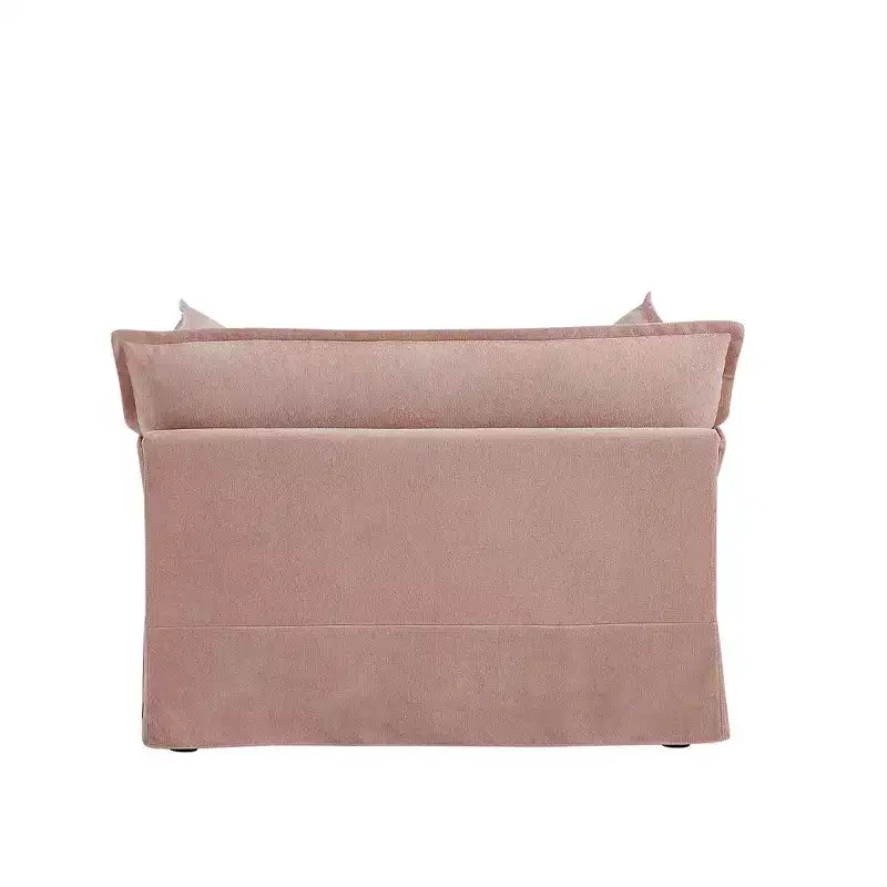 Whisen 47.2 Oversized Accent Chair, Chenille Armchair, Cloud-Like Comfy Single Sofa with Modern Base & Armrest