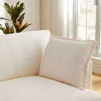 Whisen 47.2 Oversized Accent Chair, Chenille Armchair, Cloud-Like Comfy Single Sofa with Modern Base & Armrest