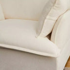 Whisen 47.2 Oversized Accent Chair, Chenille Armchair, Cloud-Like Comfy Single Sofa with Modern Base & Armrest