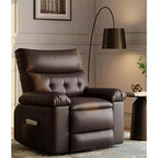 Power Lift Recliner Chair with Heat and Massage, Giant 27 Wide Seat, 360 Swivel Manual Rocker, Remote Control Oversized Recliner for Living Room
