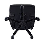 Homy Casa Mid-Back Mesh Desk Chair with Adjustable Height for Home Office or Study Area, Black
