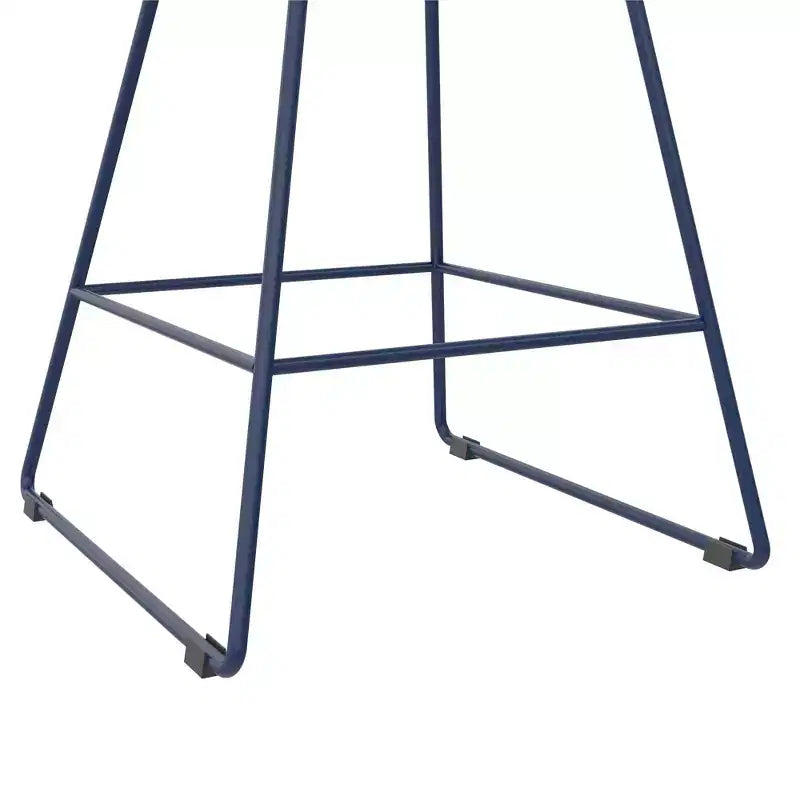 GDFStudio Orin Modern Mesh Steel Bar Stool