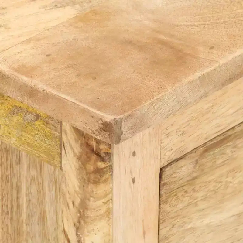vidaXL Bedside Cabinet 17.7x13.8x23.6 Solid Mango Wood