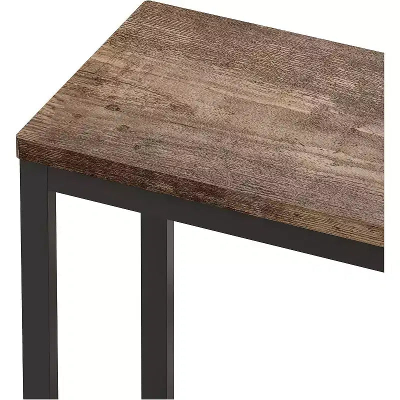 4pcs/Set Kitchen Dining Table with 4 Chairs, Well-Crafted Table Set for Dining Room, Living Room, Home, or Office