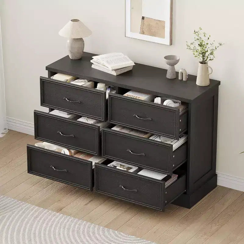 Modern Drawer Bedside Table Storage Cabinet  Ideal for Bedroom Organization, Space-Saving Furniture, Durable Wood Construction
