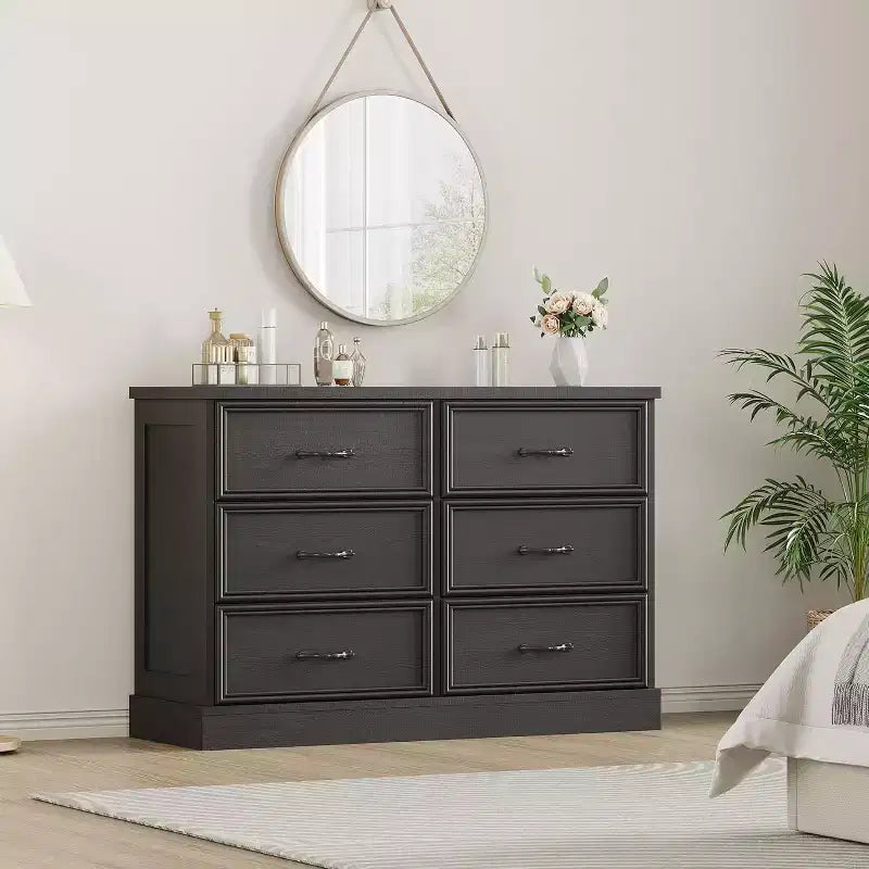 Modern Drawer Bedside Table Storage Cabinet  Ideal for Bedroom Organization, Space-Saving Furniture, Durable Wood Construction