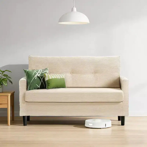 Dyonery Small Loveseat Sofa,50Comfy Couch with Thick Cushions,Tool-Free Assembly Loveseat for Bedroom Small Loveseat for Small Spaces