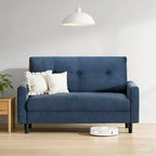 Dyonery Small Loveseat Sofa,50Comfy Couch with Thick Cushions,Tool-Free Assembly Loveseat for Bedroom Small Loveseat for Small Spaces