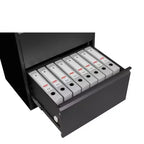 3-Drawer Lateral Metal File Cabinet with Lock – Heavy-Duty Carbon Steel, Office Storage