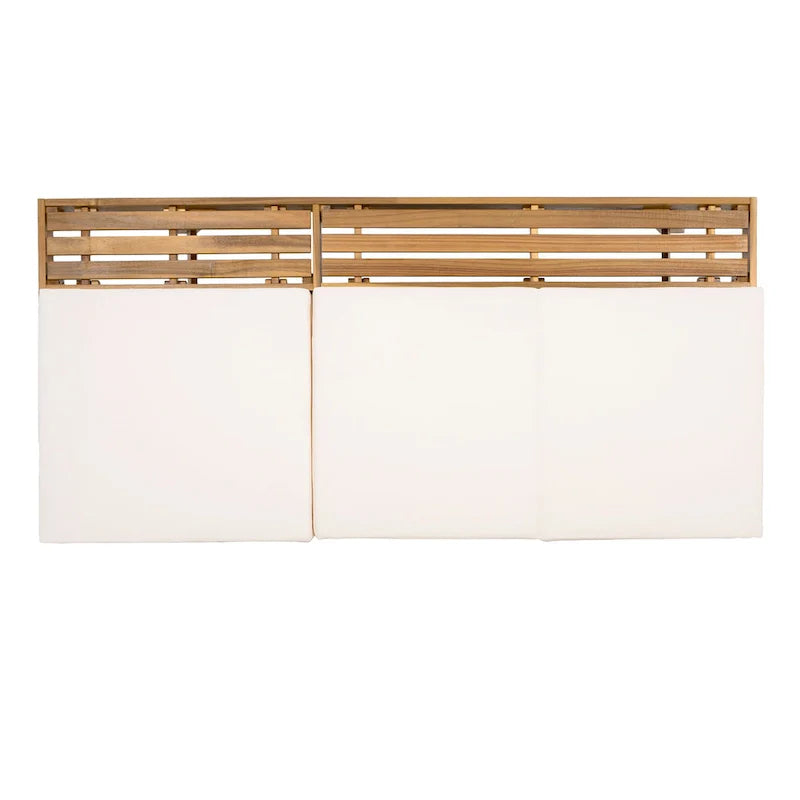 Christopher Knight Home - Michael, set di 2 chaise longue da esterno in acacia