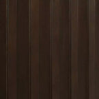 Asher Record Storage Media Console Dark Brown - Crosley: Sliding Doors, Adjustable Shelving, Vinyl Organizer