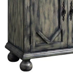 Decorative Storage Cabinet Rustic Gray