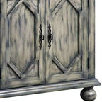 Decorative Storage Cabinet Rustic Gray