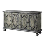 Decorative Storage Cabinet Rustic Gray