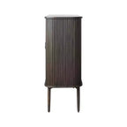 28.5" Tall 2-Door Storage Cabinet – Rubberwood & MDF, No Assembly