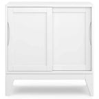 Low Storage Cabinet White
