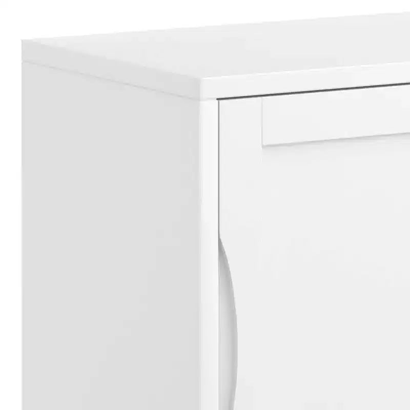 Low Storage Cabinet White