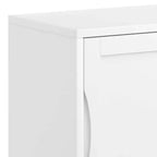 Low Storage Cabinet White
