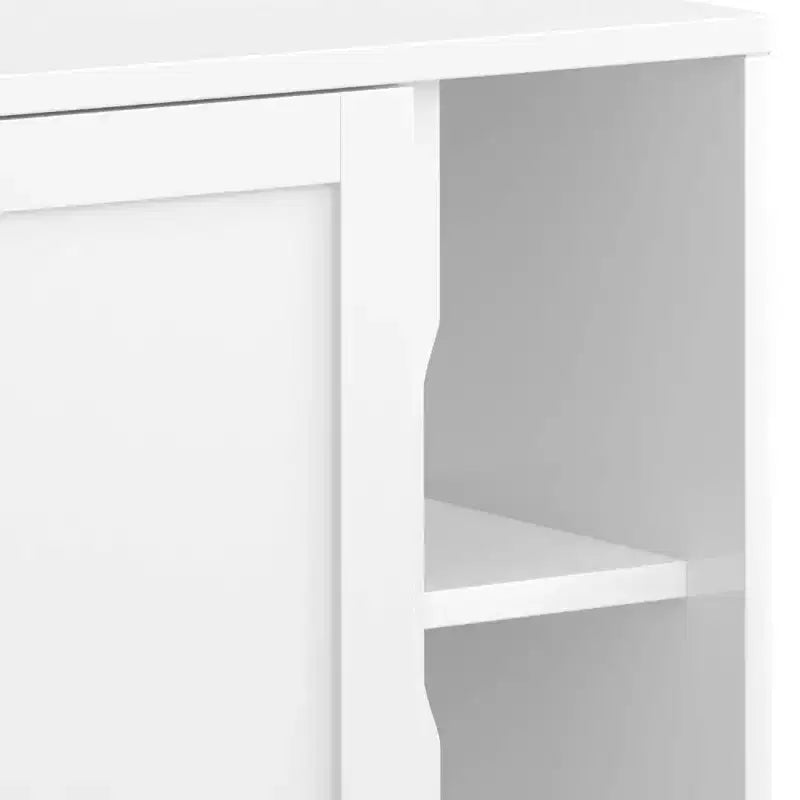 Low Storage Cabinet White