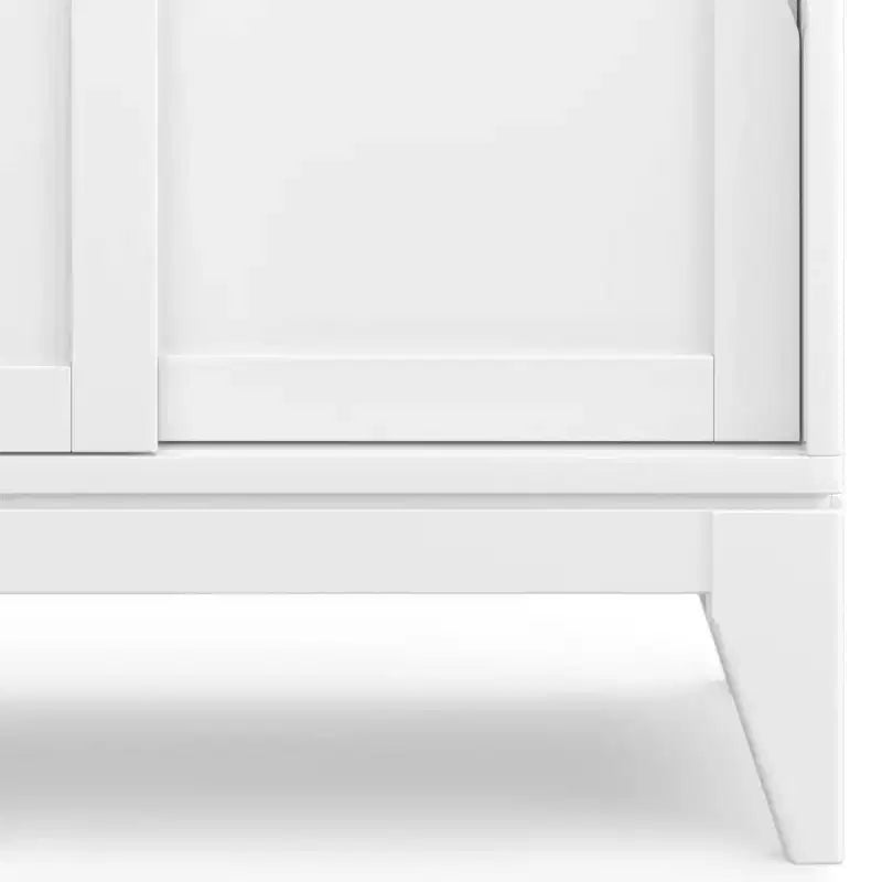 Low Storage Cabinet White