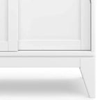 Low Storage Cabinet White