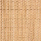 Natural Rattan 2-Door Storage Cabinet – Bohemian, Handcrafted, 2 Shelves