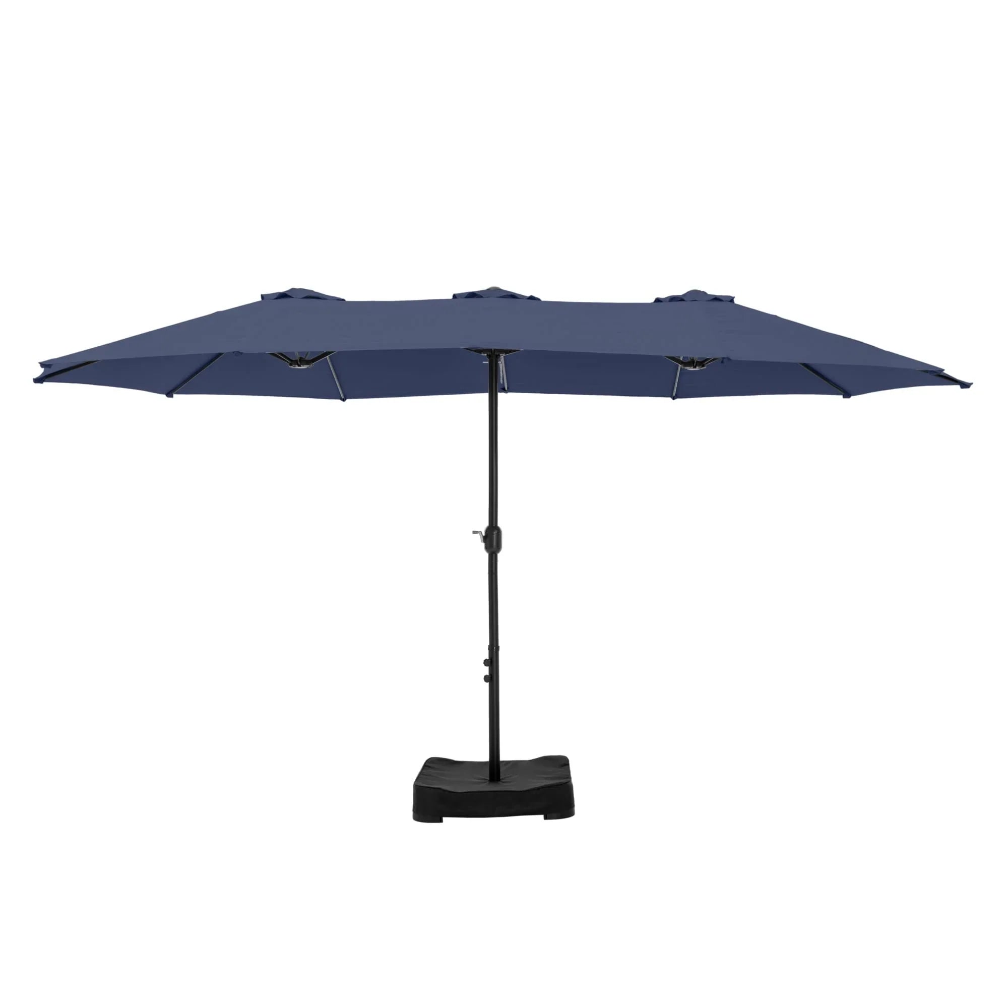 MAISON ARTS Ombrellone Doppio da 4,5 m, Extra Large, per Patio, con Base Inclusa