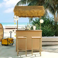 Set da patio stile hawaiano ad altezza bancone