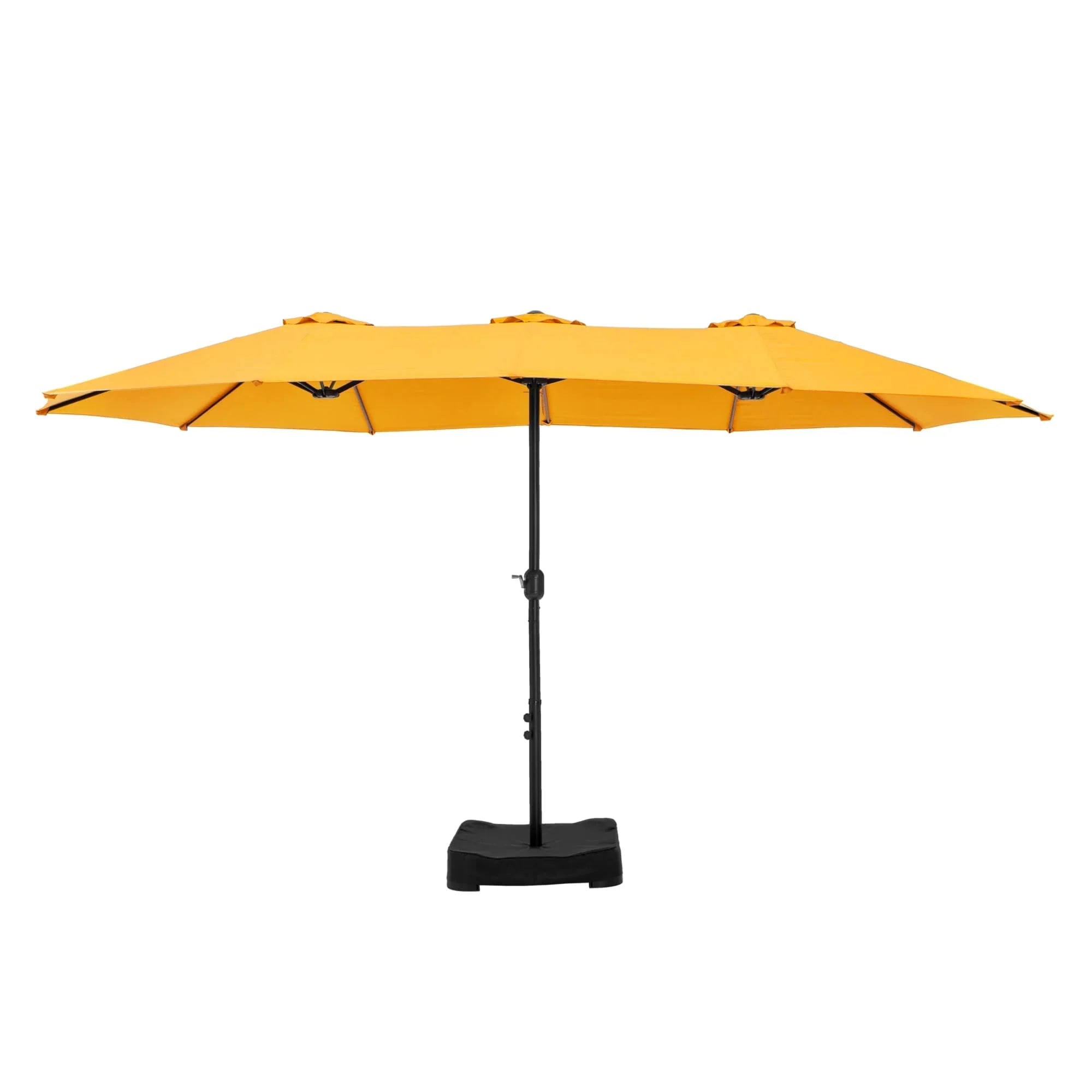 MAISON ARTS Ombrellone Doppio da 4,5 m, Extra Large, per Patio, con Base Inclusa