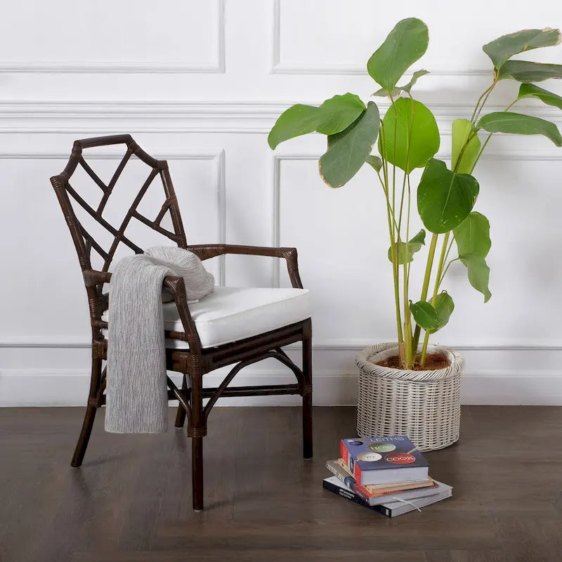 Poltrona Kara in Rattan