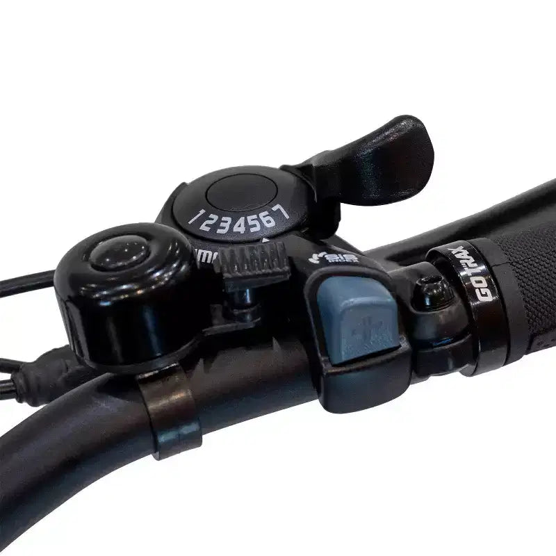 GOTRAX Bici Ibrida Elettrica 26" con Pneumatici Fat, Telaio a Scavalco, per Adulti - Verde