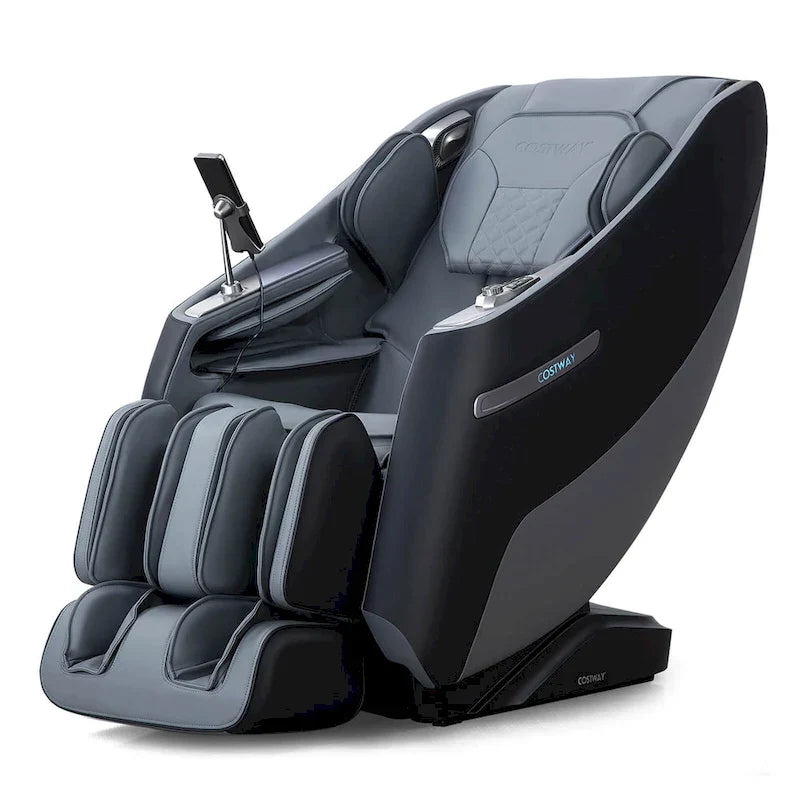 Poltrona massaggiante a gravità zero SL Track per tutto il corpo Costway con massaggio lombare