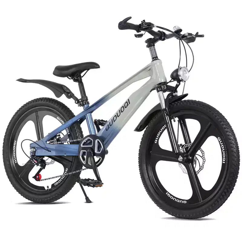 NAYSAYE Bicicletta da montagna per bambini da 20 pollici con trasmissione a 7 velocità e telaio in lega di magnesio per ragazzi e ragazze di età 8-12 anni, 57.09*21.65*29.92