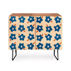 Maritza Lisa Wonky Spring Flowers Credenza - Deny Designs