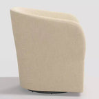 Rhea Swivel Chair in Linen - Threshold