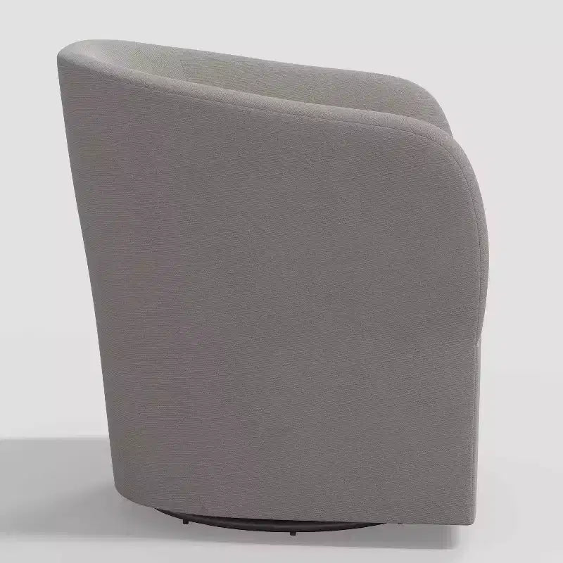 Rhea Swivel Chair in Linen - Threshold