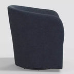 Rhea Swivel Chair in Linen - Threshold