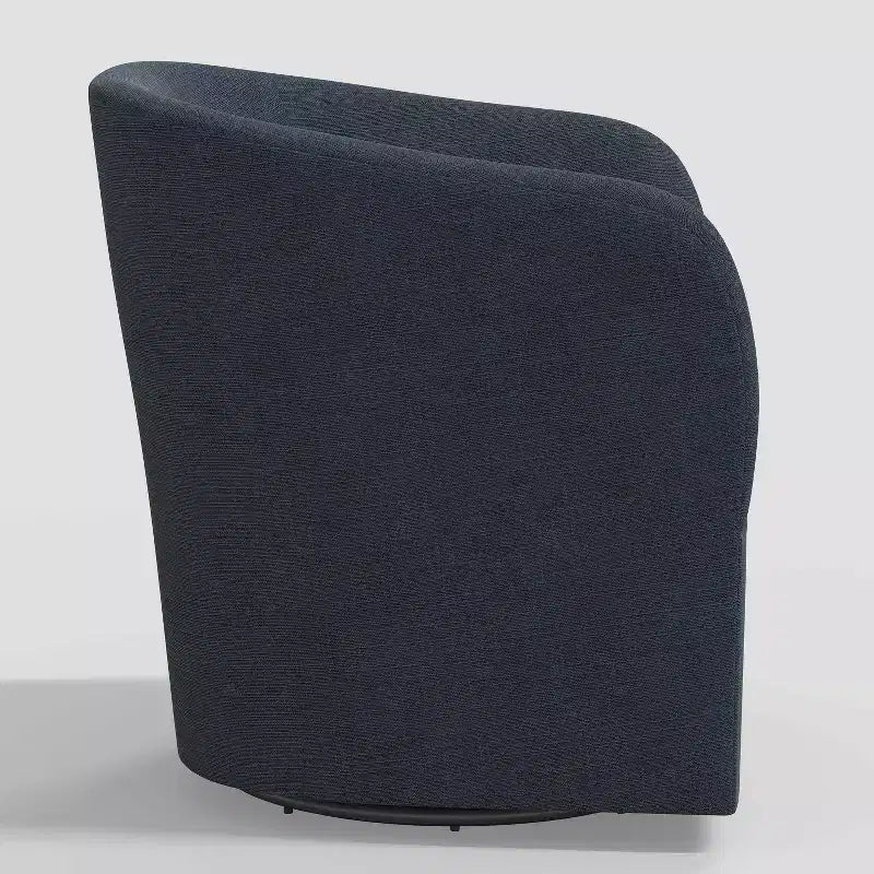 Rhea Swivel Chair in Linen - Threshold