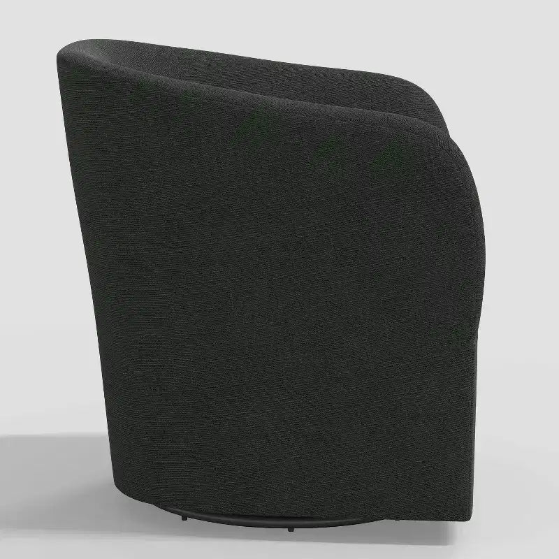 Rhea Swivel Chair in Linen - Threshold